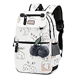 Ruigrea Mochila Escolar Niños Para Poliéster Linda Impresión InfantilSe Backpacks...
