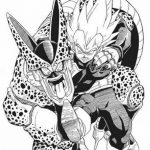 Cell incompleto vs Vegeta Dibujo