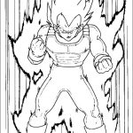 Ki Vegeta cargando dibujo