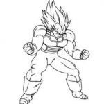 Vegeta SSJ2 dibujo