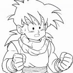 Dibujo Son Gohan ni&ntilde;o