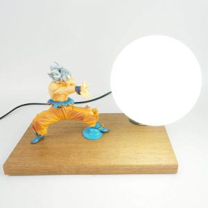 Lámpara Goku vs Jiren Ultra Instinto migate no gokui dominado