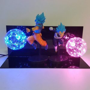 Lámpara de Vegeta y Goku Blue Ali Express