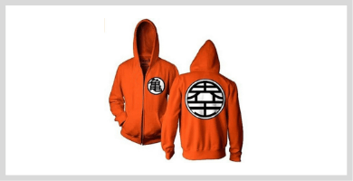Sudadera naranja Dragon Ball Goku Kame con o sin capucha Mercado libre
