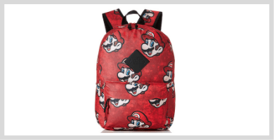 Mochilas Mario Bros Amazon AliExpress Ebay Mercadolibre Visto en Pantalla Kurogami Redbubble