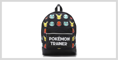 Mochilas Pokemon Amazon AliExpress Ebay Mercadolibre Visto en Pantalla Kurogami Redbubble