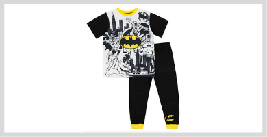 Pijamas Batman cosplay original Amazon AliExpress Ebay Mercadolibre H&M Kiabi El Corte Ingles