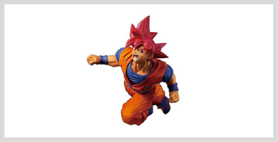 ᐈ Figuras de Goku Super Saiyan God ⭐️ ¡oferta! 